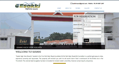 Desktop Screenshot of esakkiresorts.com