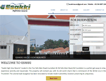 Tablet Screenshot of esakkiresorts.com